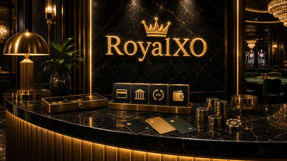 RoyalXO cashier desk